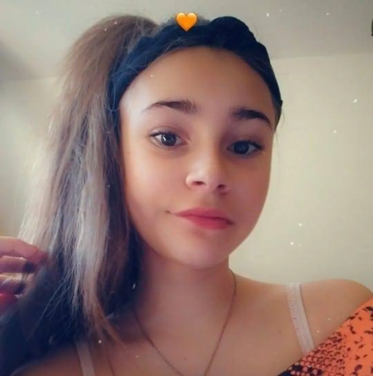 الفتاة المتفوقة في امتحان الثانوية العامة في فرنسا الصورة  من حسابها على الفيسبوك