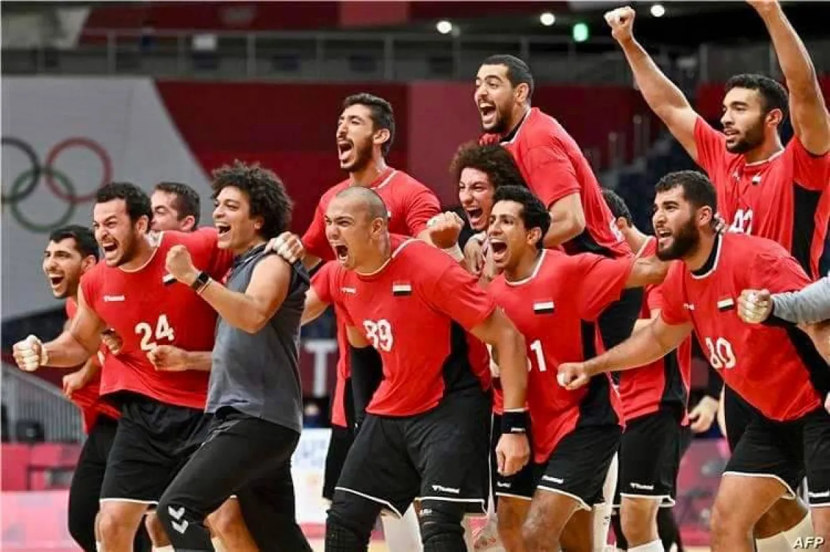 منتخب مصر لكرة اليد- الصورة من حساب المتحدث باسم الرئاسة المصرية على فيسبوك 