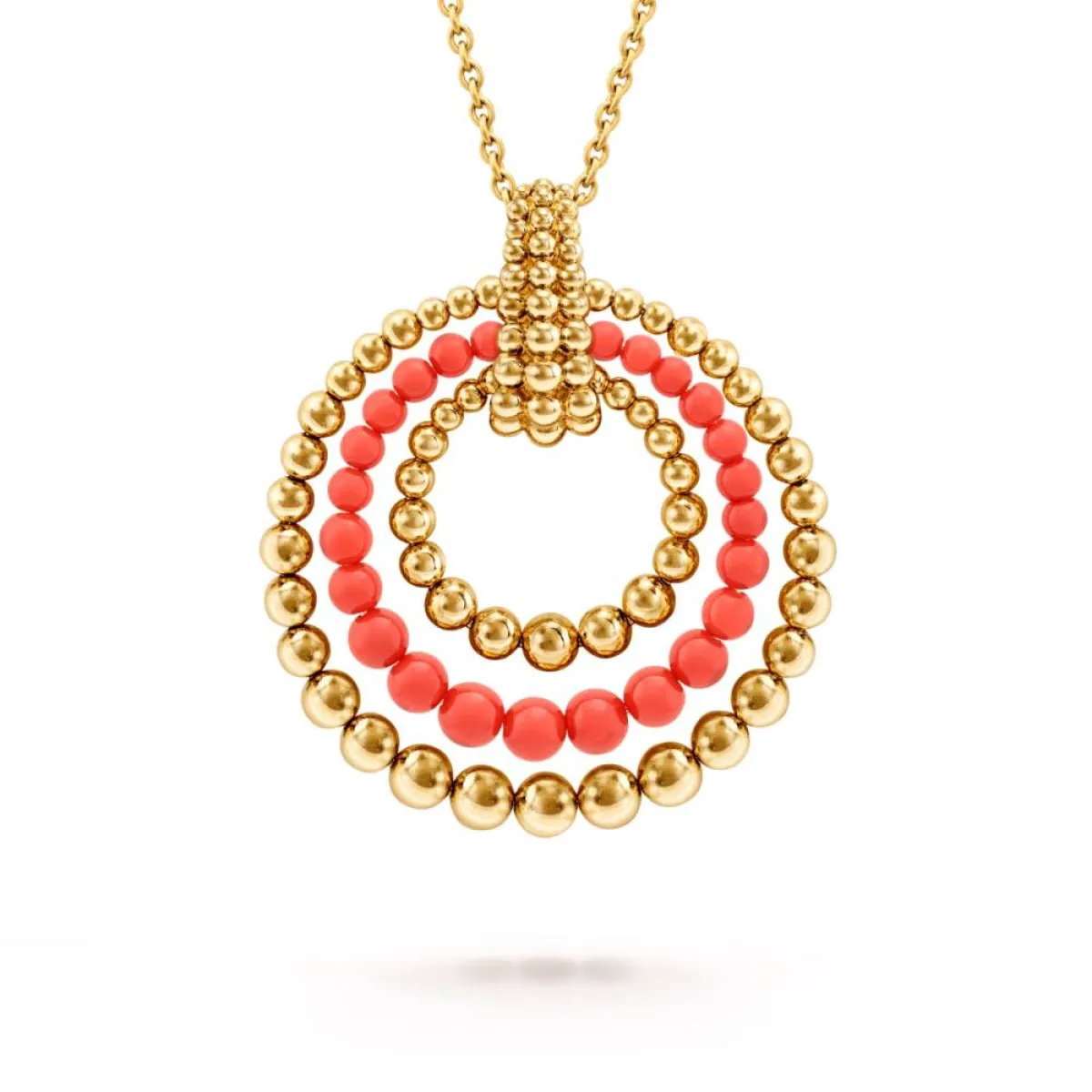 عقد بيرليه كولور طويل من فان كليف أند آربلز Van cleef & arpels