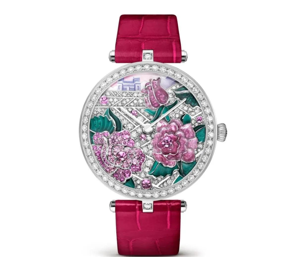 ساعة Lady Arpels Poème Rose من فان كليف آند أربلز Van cleef&Arpels 