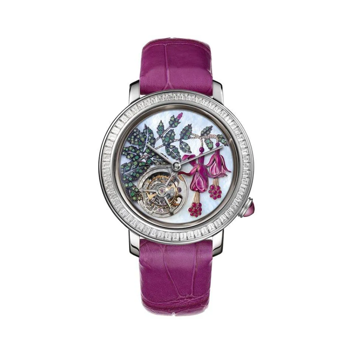 ساعة epure tourbillon fuchsia من بوشرون Boucheron 