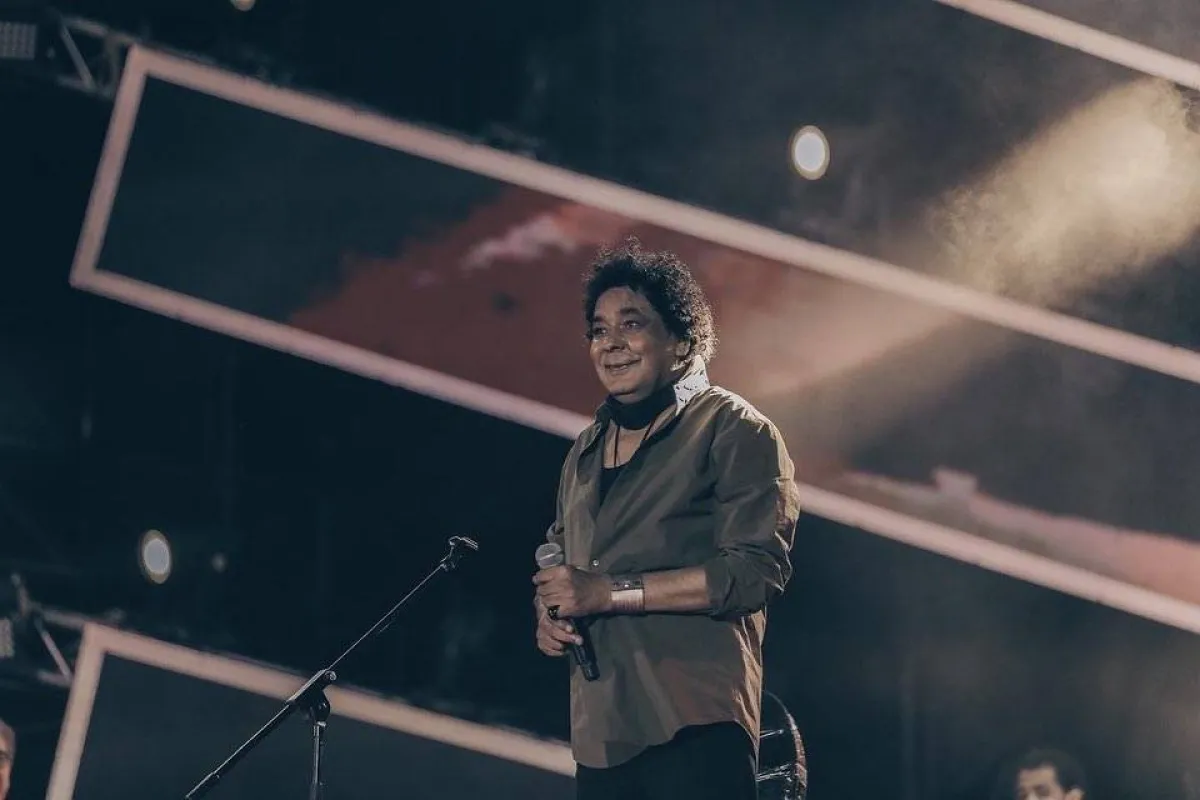 محمد منير - صورة من حسابه على إنستجرام