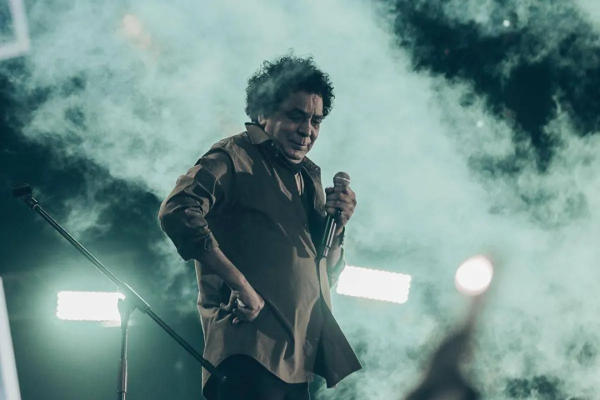 محمد منير - الصورة من حسابه على إنستجرام