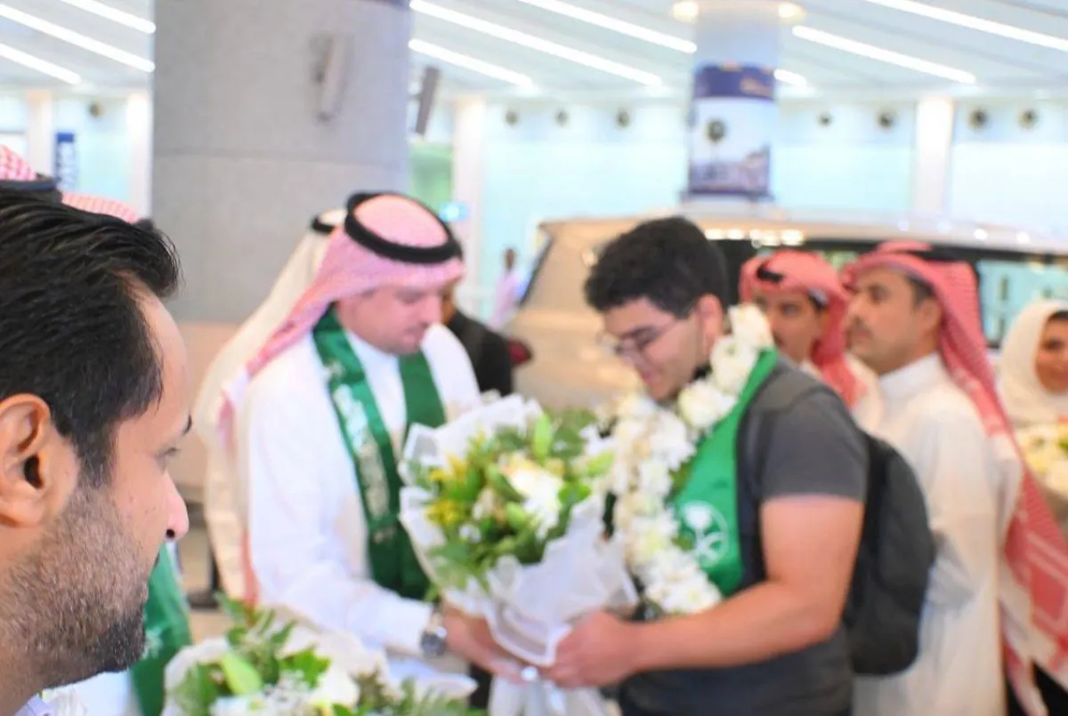 استقبال حافل للطلبة