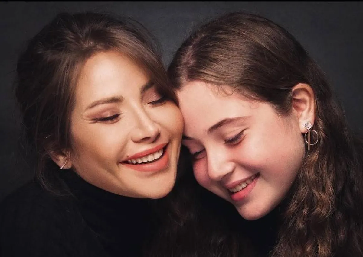 سلافة معمار وابنتها دهب - الصورة من حساب سلافة على انستغرام