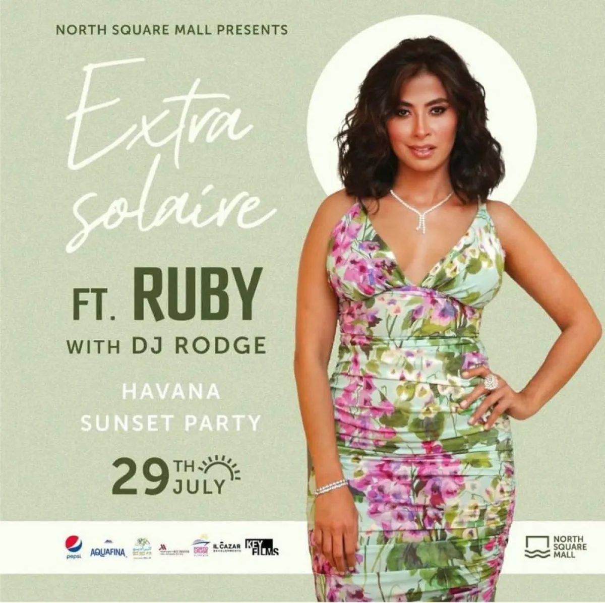 بوستر حفل روبي -الصورة من حسابها على إنستغرام