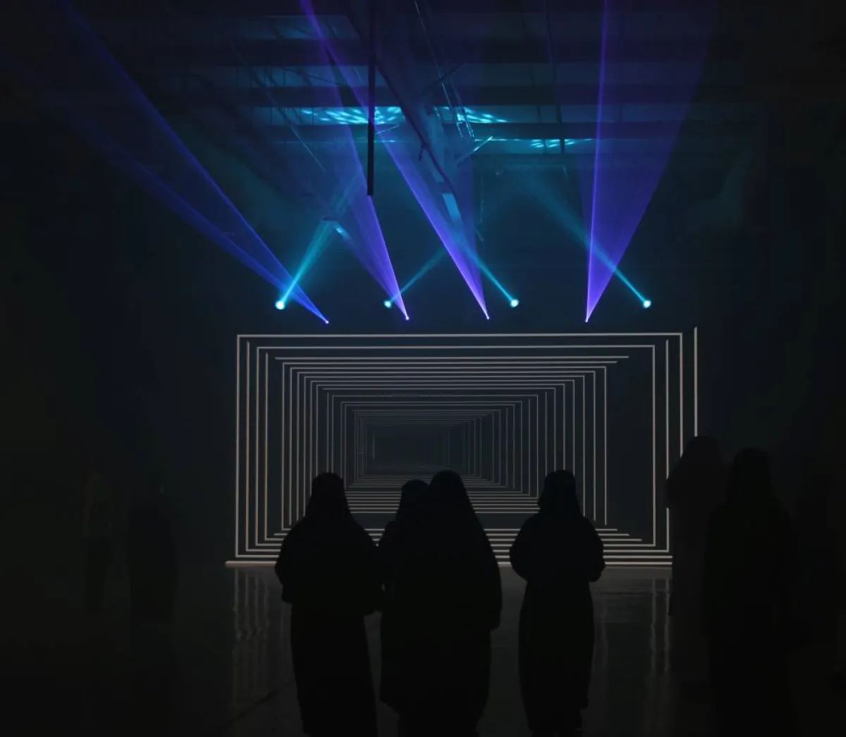 عمل عبر الزمكان - تصوير صالح الغنام