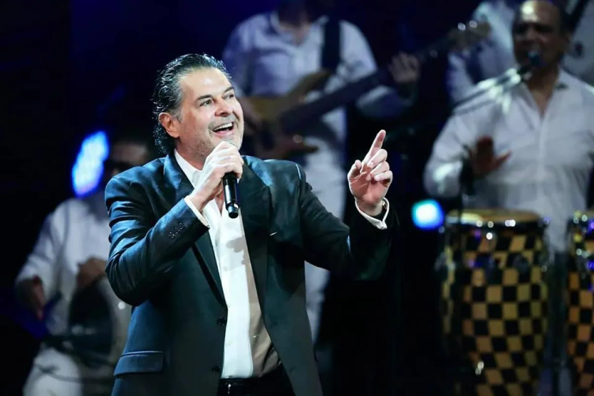 راغب  علامة-  الصورة من حسابه على الفيسبوك