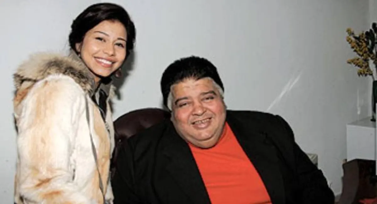 حسن أبو السعود وشيرين عبد الوهاب - الصورة من أرشيف الزميل عمرو رضا 