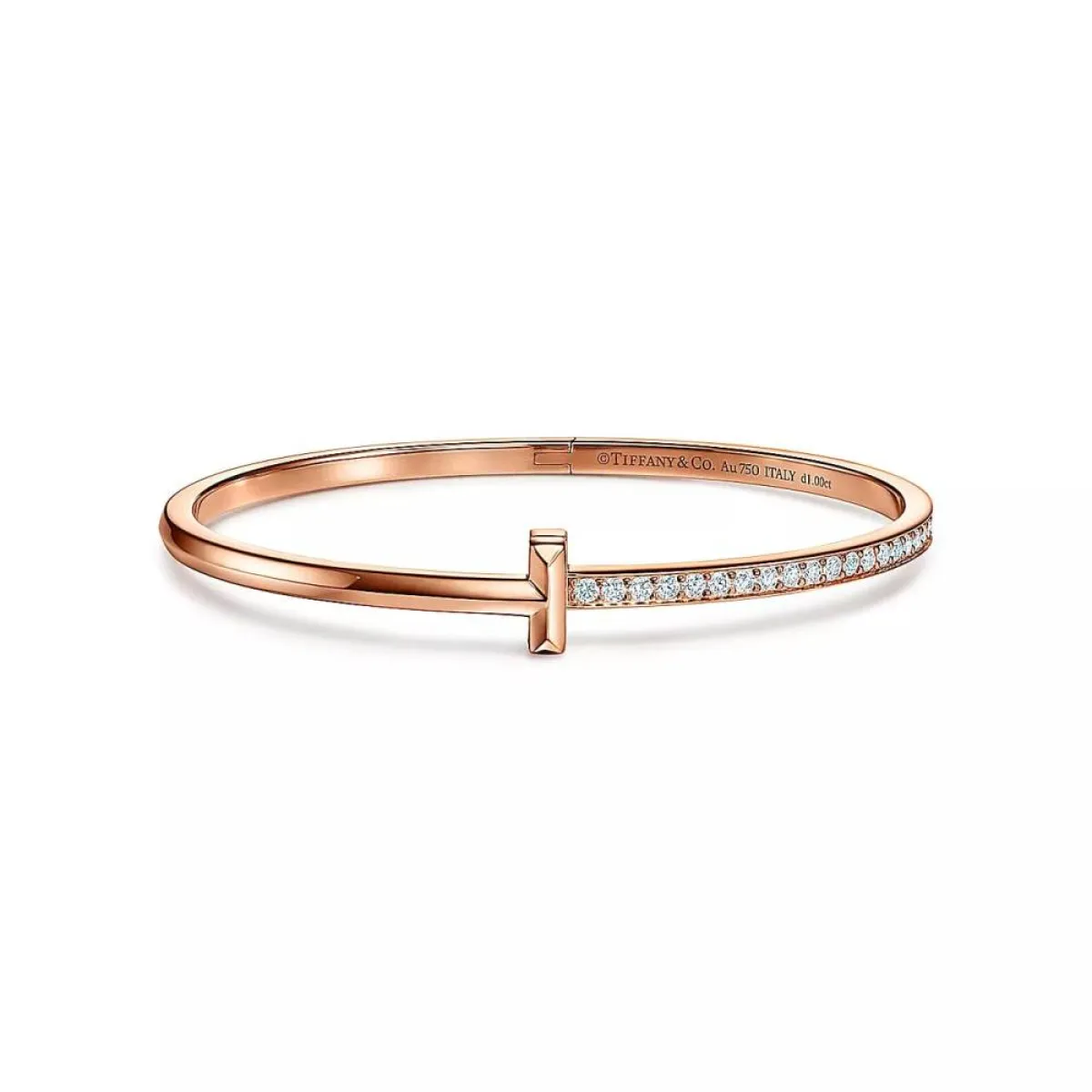  سوار T1 Hinged Bangle من تيفاني آند كو Tiffany&Co