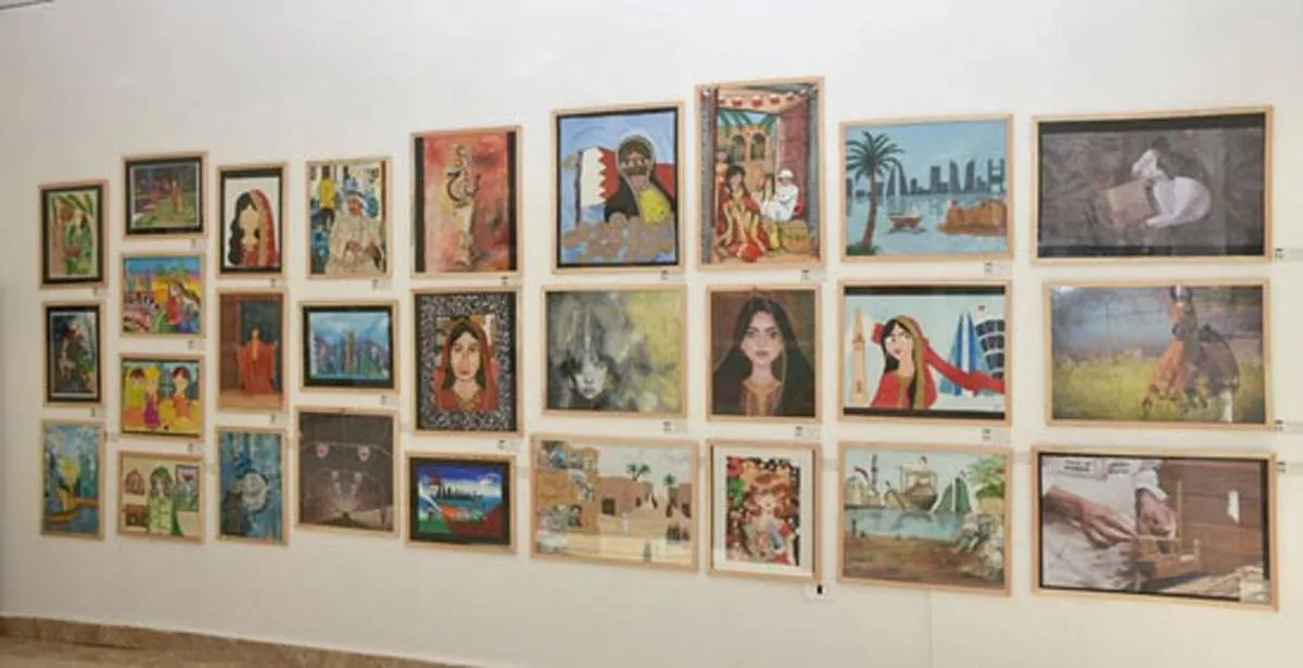 الدورة الثانية لبينالي القاهرة الدولي لفنون الطفل - الصورة من موقع قطاع الفنون التشكيلية 