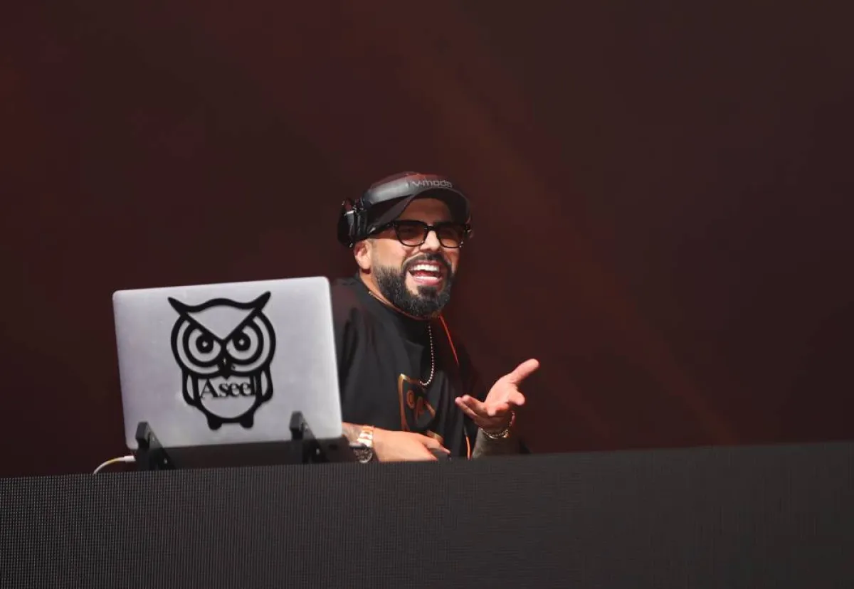 دي جي أصيل - تصوير صالح الغنام