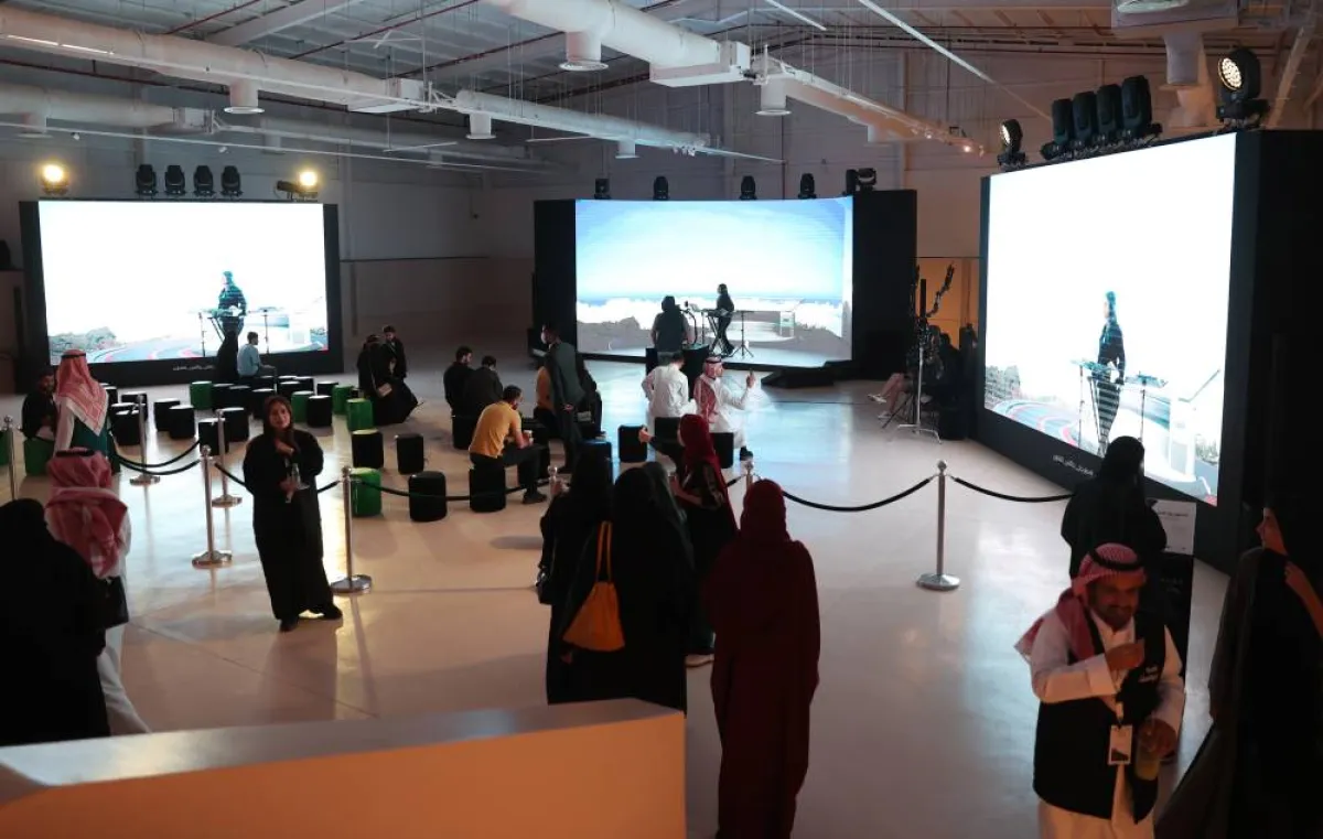 مسرح استيديو اكس ار - تصوير صالح الغنام