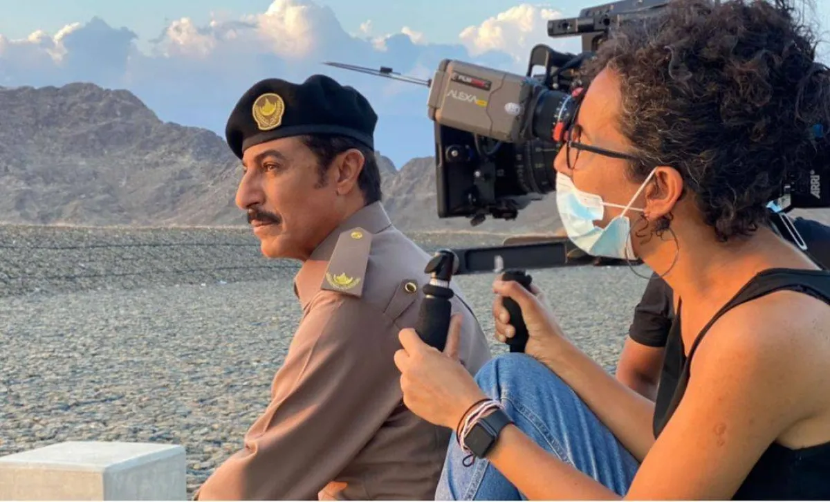 عبد المحسن النمر في  كواليس مسلسل "ست الحسن" - صورة من صفحته الرسمية على انستغرام 