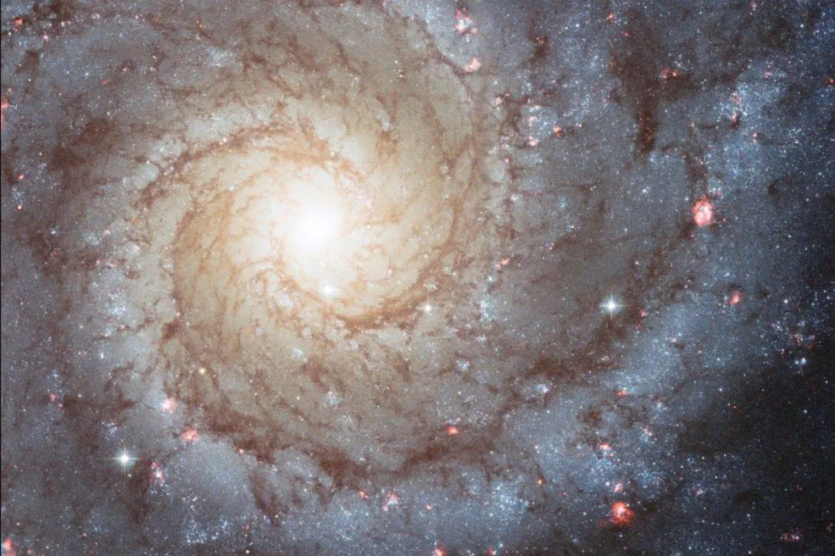 صورة مجرة متوهجة