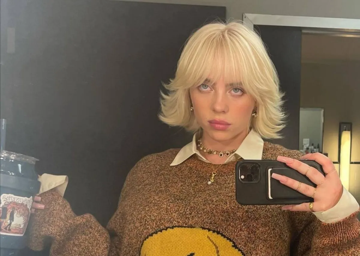 بيلي إيليش- الصورة من حسابها على إنستغرام