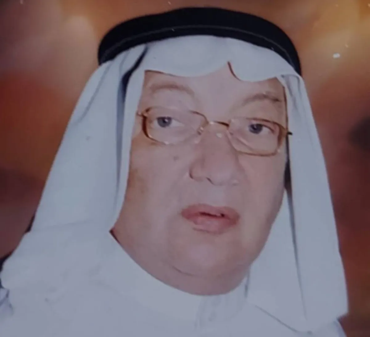 عبدالله باجسير -الصورة من حساب ابنته على الفيس بوك