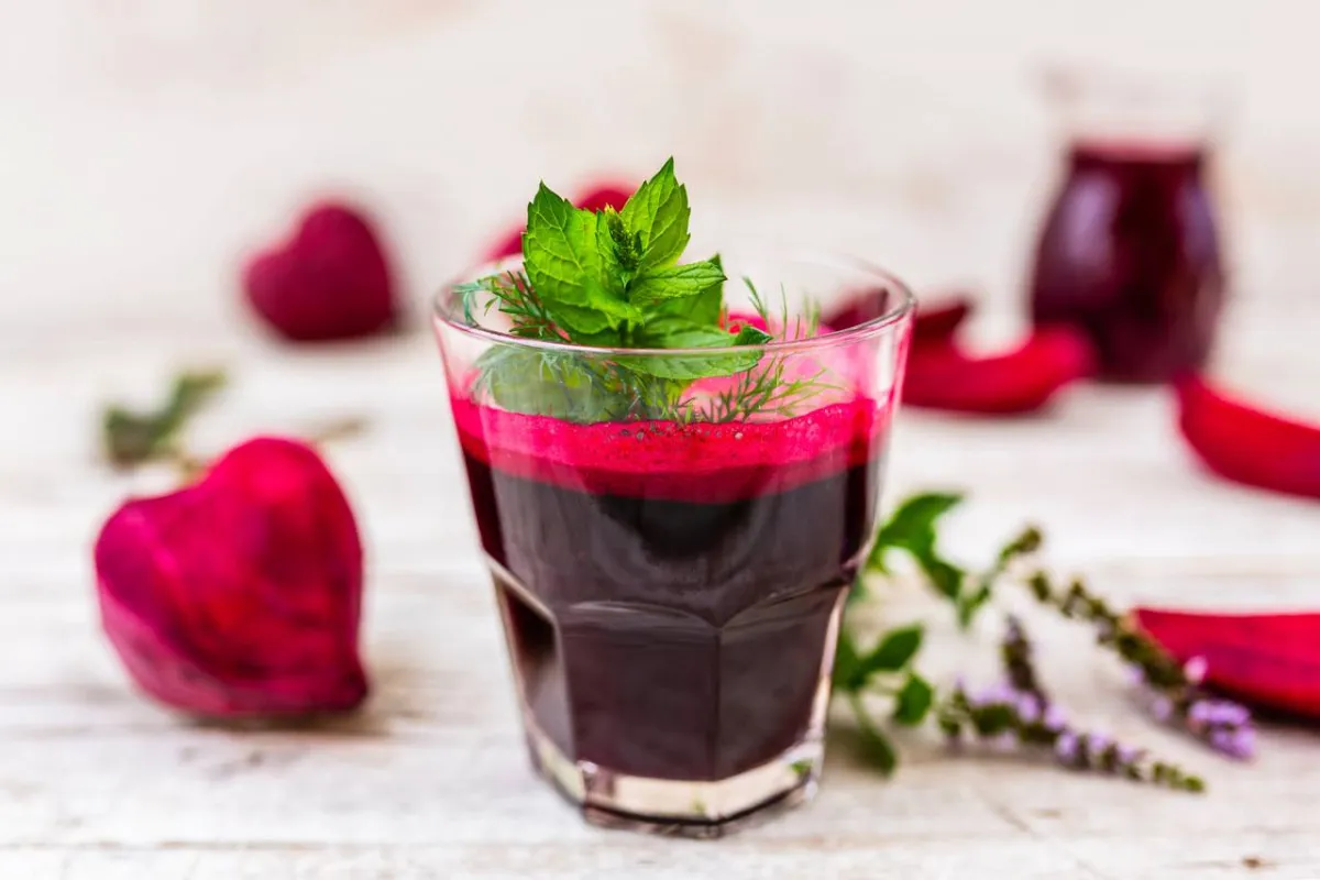 صورة لعصير البنجر