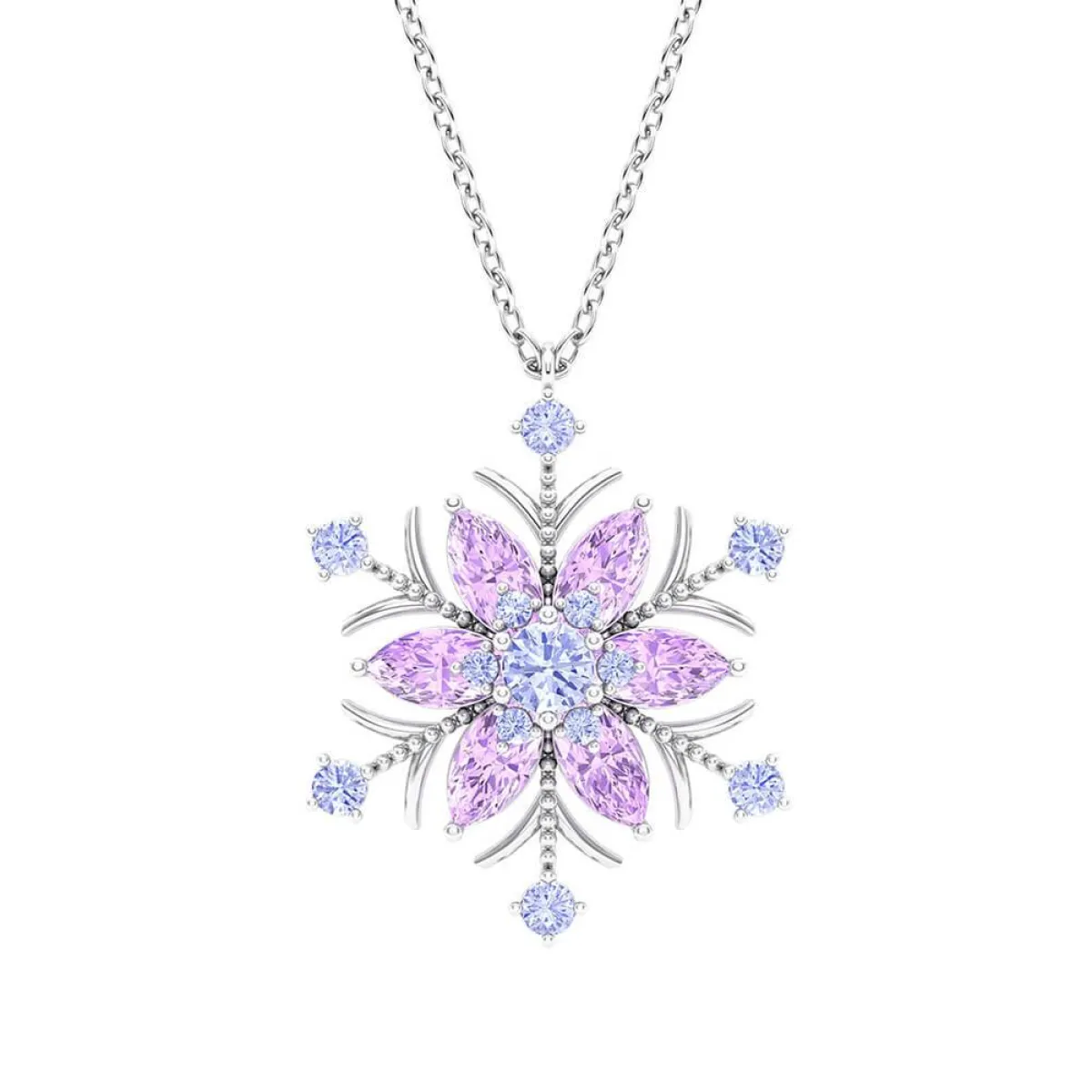 سلسلة زهرة الثلج من Lazurde