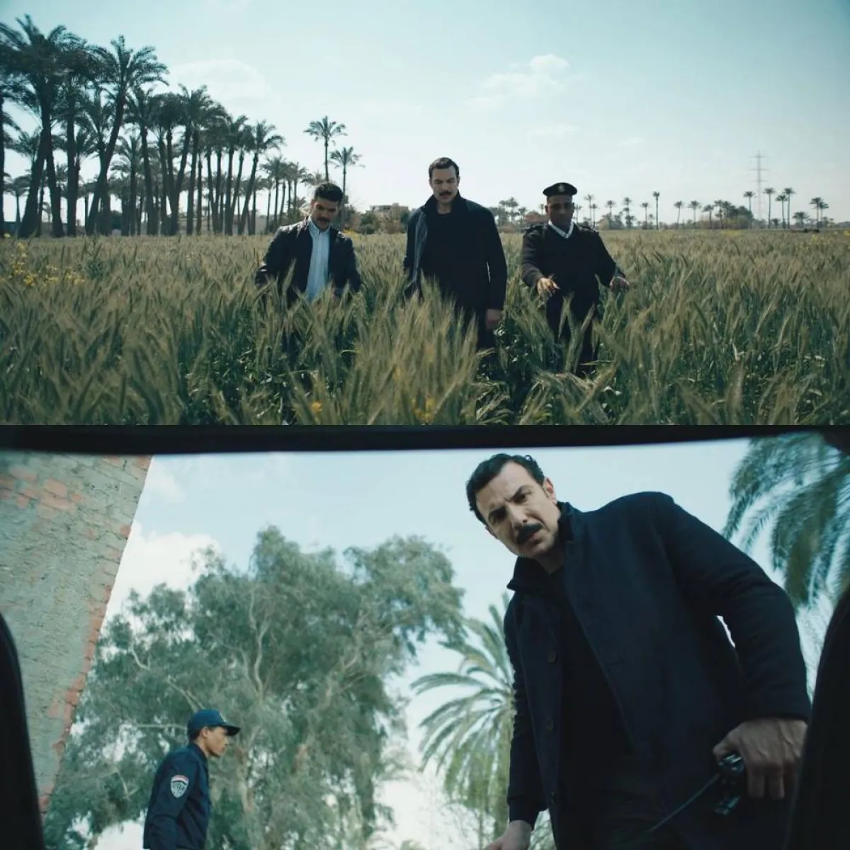 باسل خياط  مشاهد من مسلسل  " منعطف خطر " - صورة من صفحة مخرج المسلسل السدير مسعود على صفحة " انستغرام"