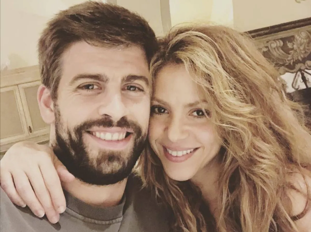 شاكيرا وبيكيه- الصورة من حساب بيكيه على إنستغرام