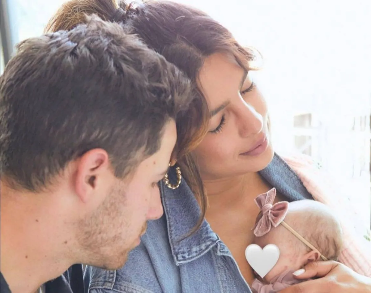 بريانكا شوبرا ترحب بابنتها مالتي ماري- الصورة من حساب بريانكا شوبرا على إنستغرام