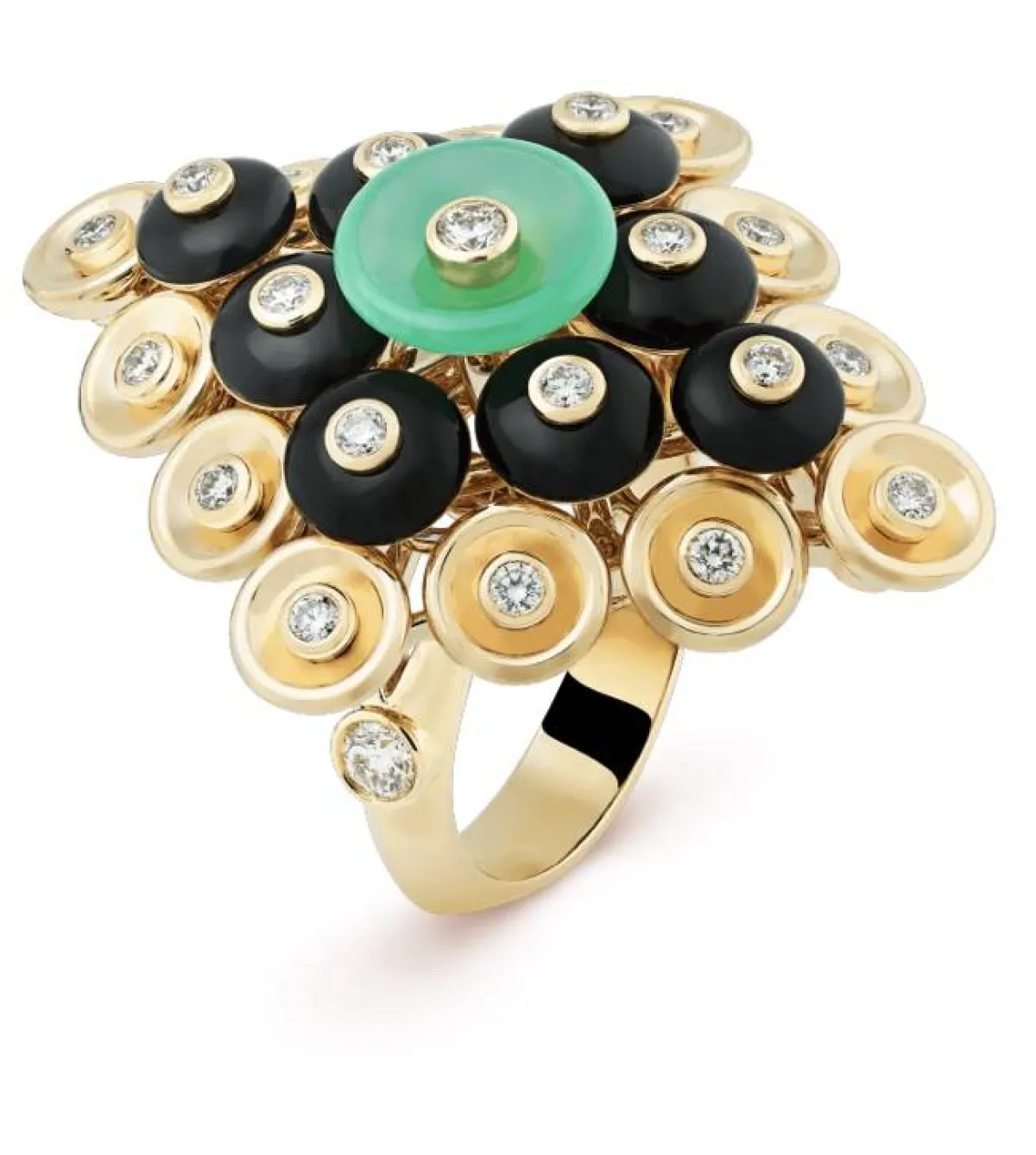 خاتم بوتون دور من فان كليف اند اربلز Van cleef & arpels