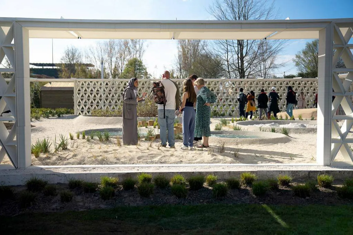 معرض "إكسبو فلورياد". الصورة من "وام"