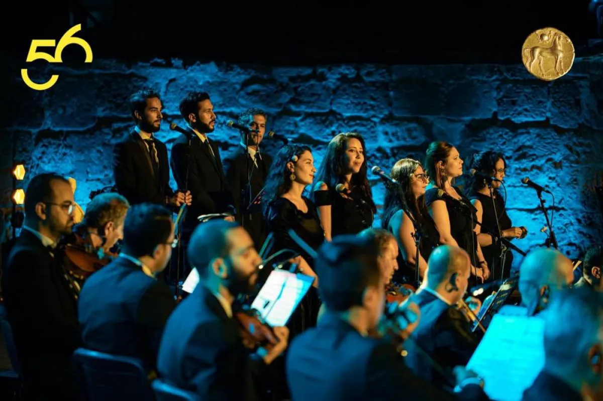 جانب من الفرقة الموسيقية - الصورة من حساب المهرجان على الفيسبوك