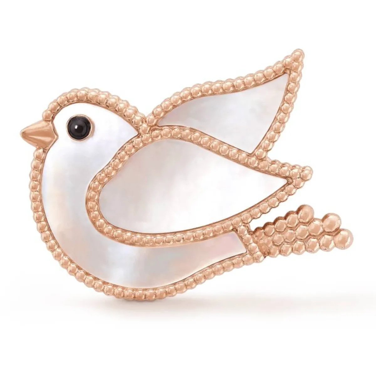 بروش لاكي أنيمولز دوف من فان كليف اند اربلز Van cleef & arpels