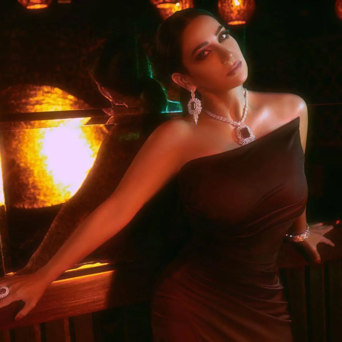 ديانا حداد - الصورة من حسابها على فيسبوك