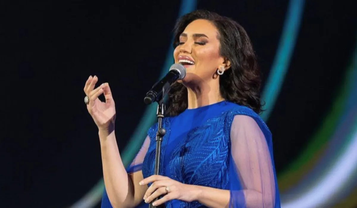 الفنانة مي فاروق- الصور من المركز الاعلامي لـ شركة بنش مارك