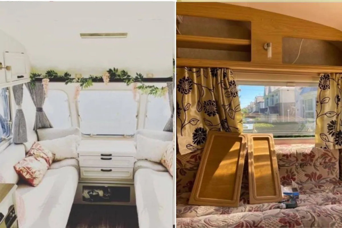 كارافان تحول لمنزل جميل