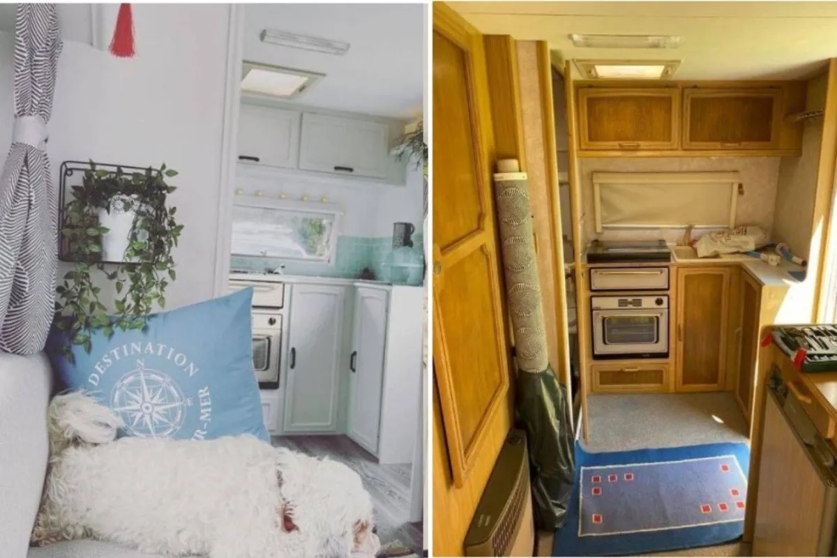 كارافان تحول لمنزل جميل