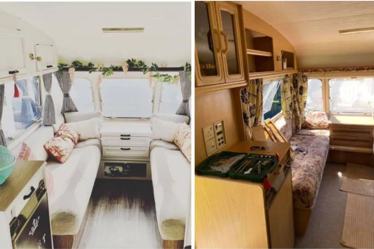 كارافان تحول لمنزل جميل