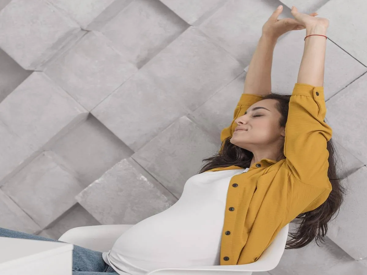 صورة لحامل متعبة 