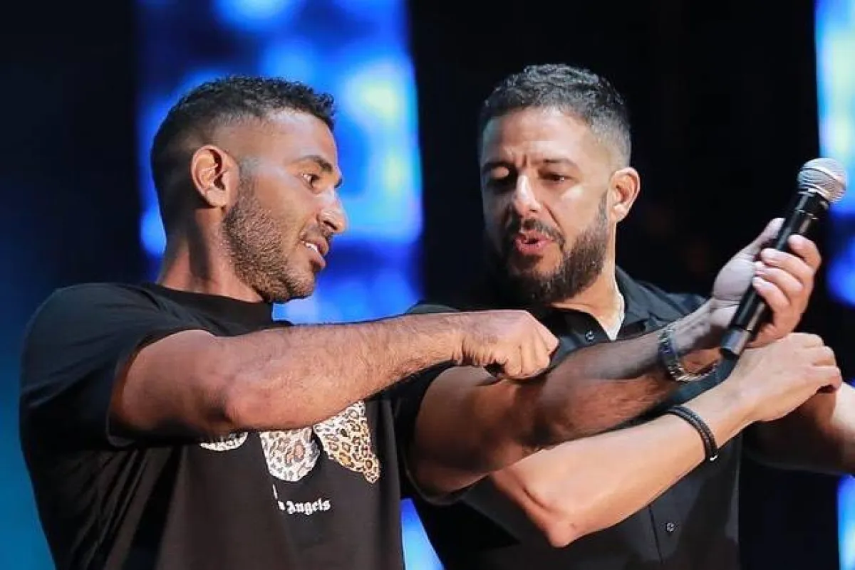 أحمد سعد في حفل محمد حماقي - صورة من صفحته الرسمية  انستغرام 