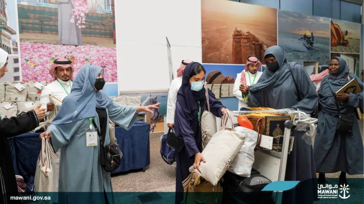 ضيوف الرحمن في آخر رحلات الحج المغادرة بحرًا