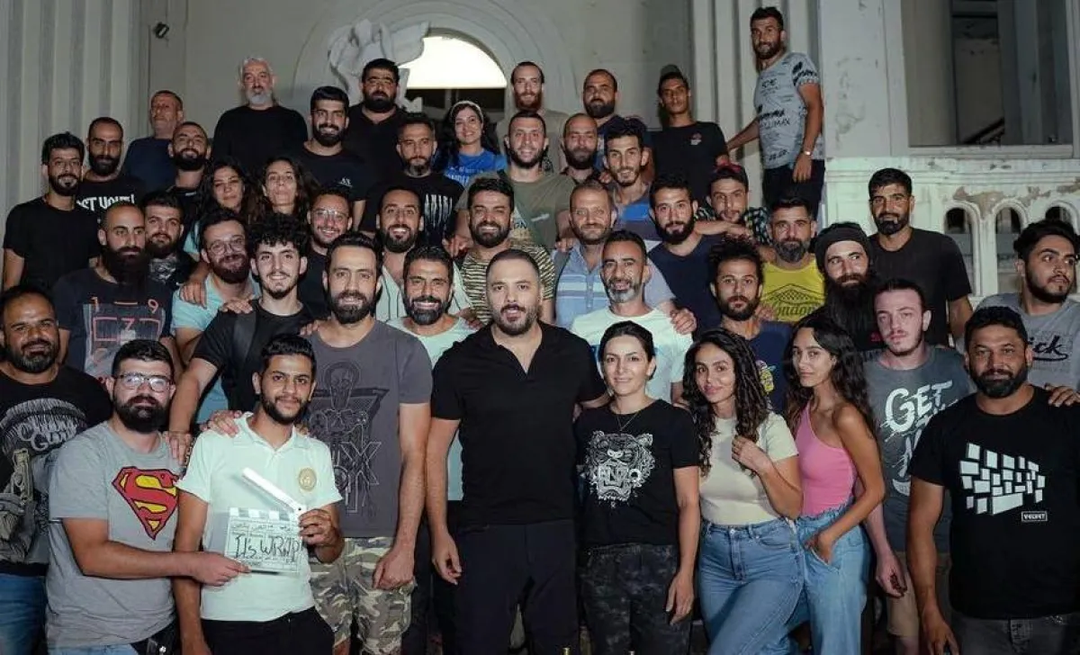 فريق عمل مسلسل "العين بالعين"- صورة من صفحة المخرجة راندا علم على انستغرام