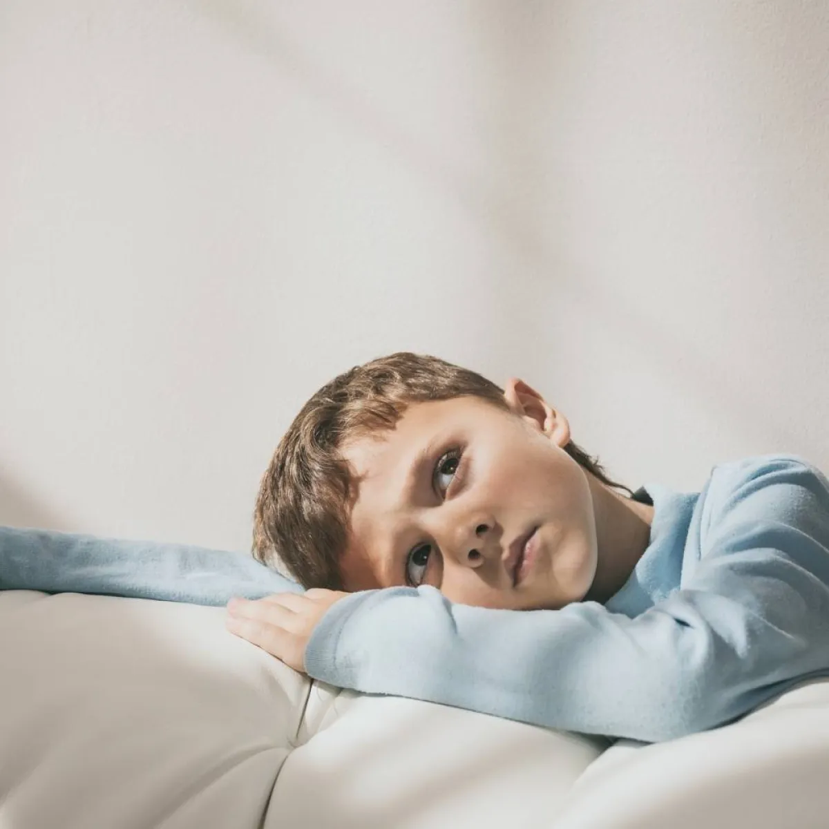 صورة لطفل مريض