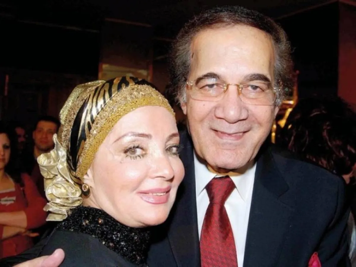 محمود ياسين - الصورة من حساب شهيرة على الفيس بوك