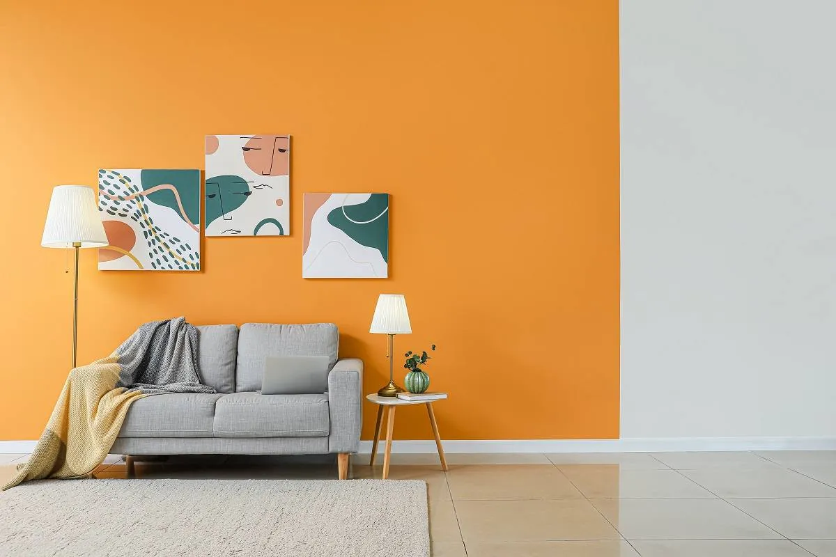 البرتقالي يُصنف من ضمن قائمة الألوان النارية