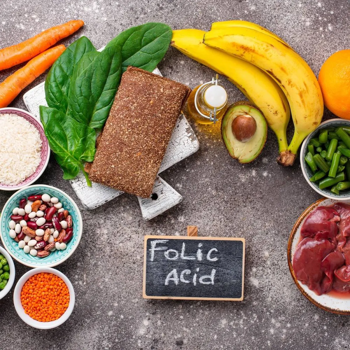 صورة لعناصر غذائية متنوعة