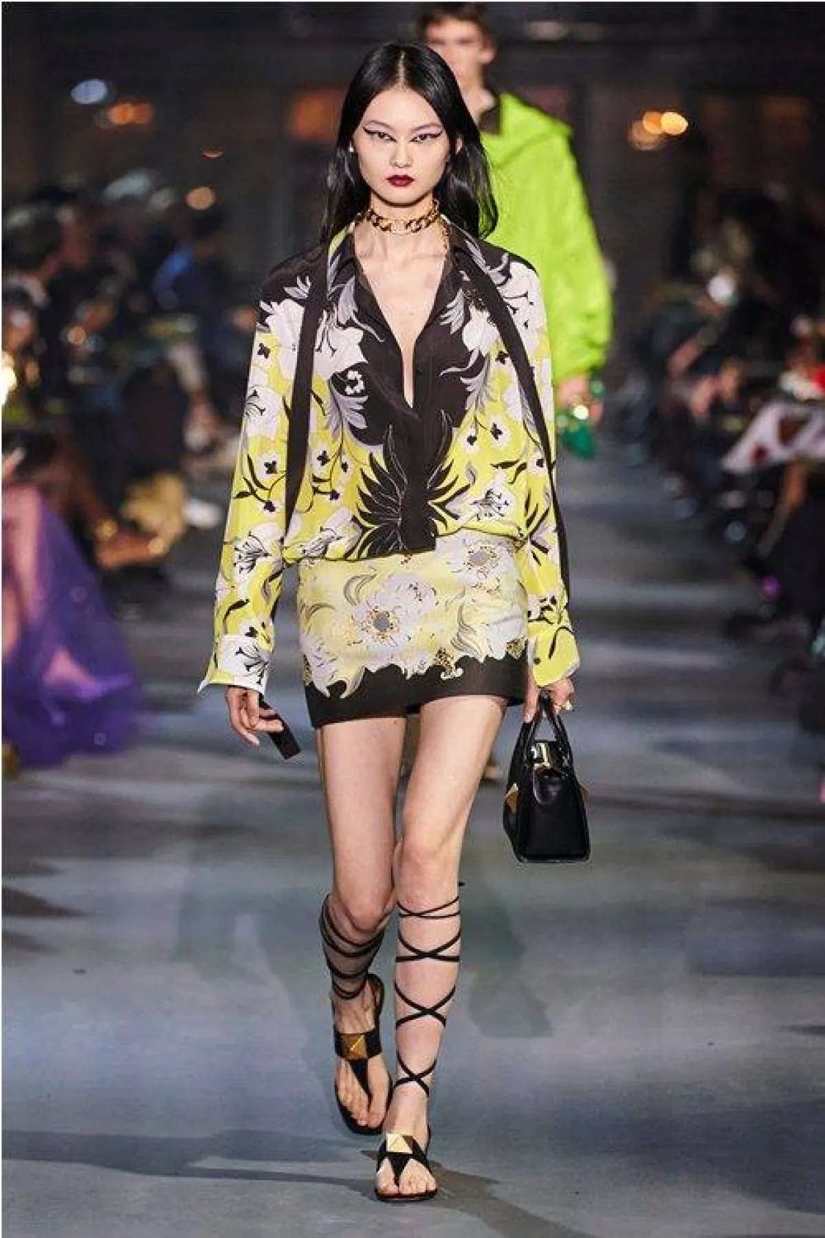 قميص بنقشة برية من فالنتينو  Valentino