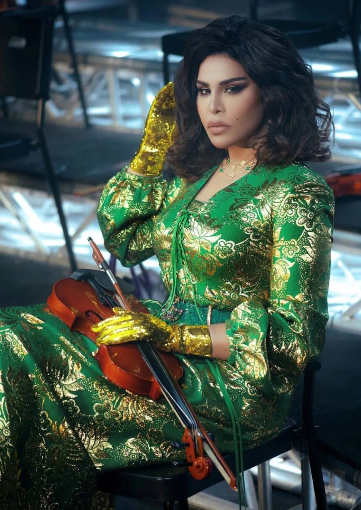 أحلام  - الصورة من حسابها على الانستجرام