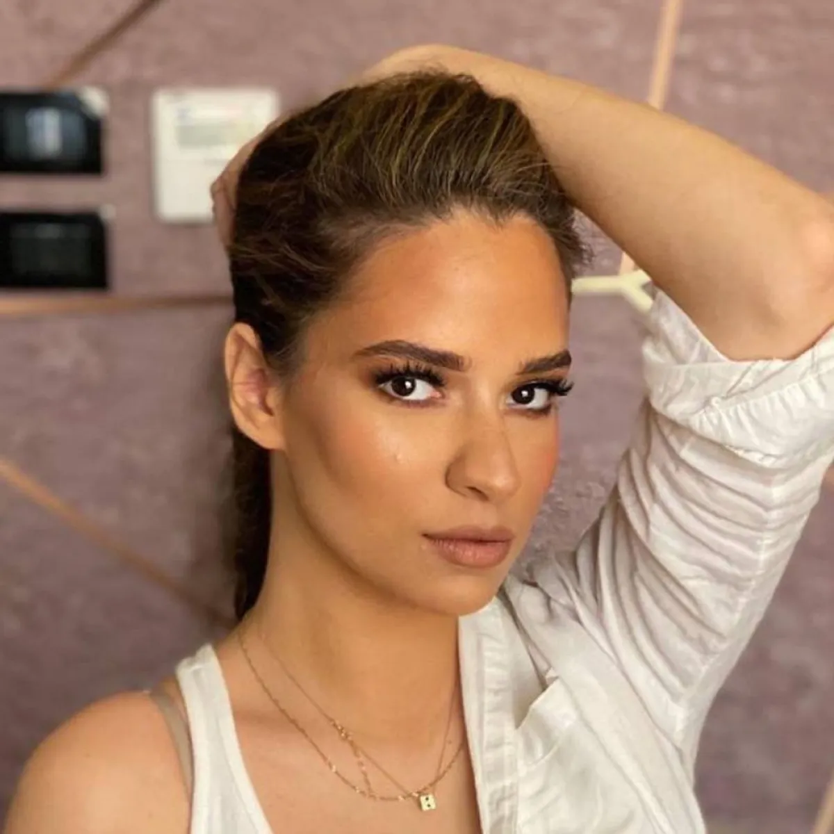 هنا يسري  - الصورة من حسابها على إنستغرام