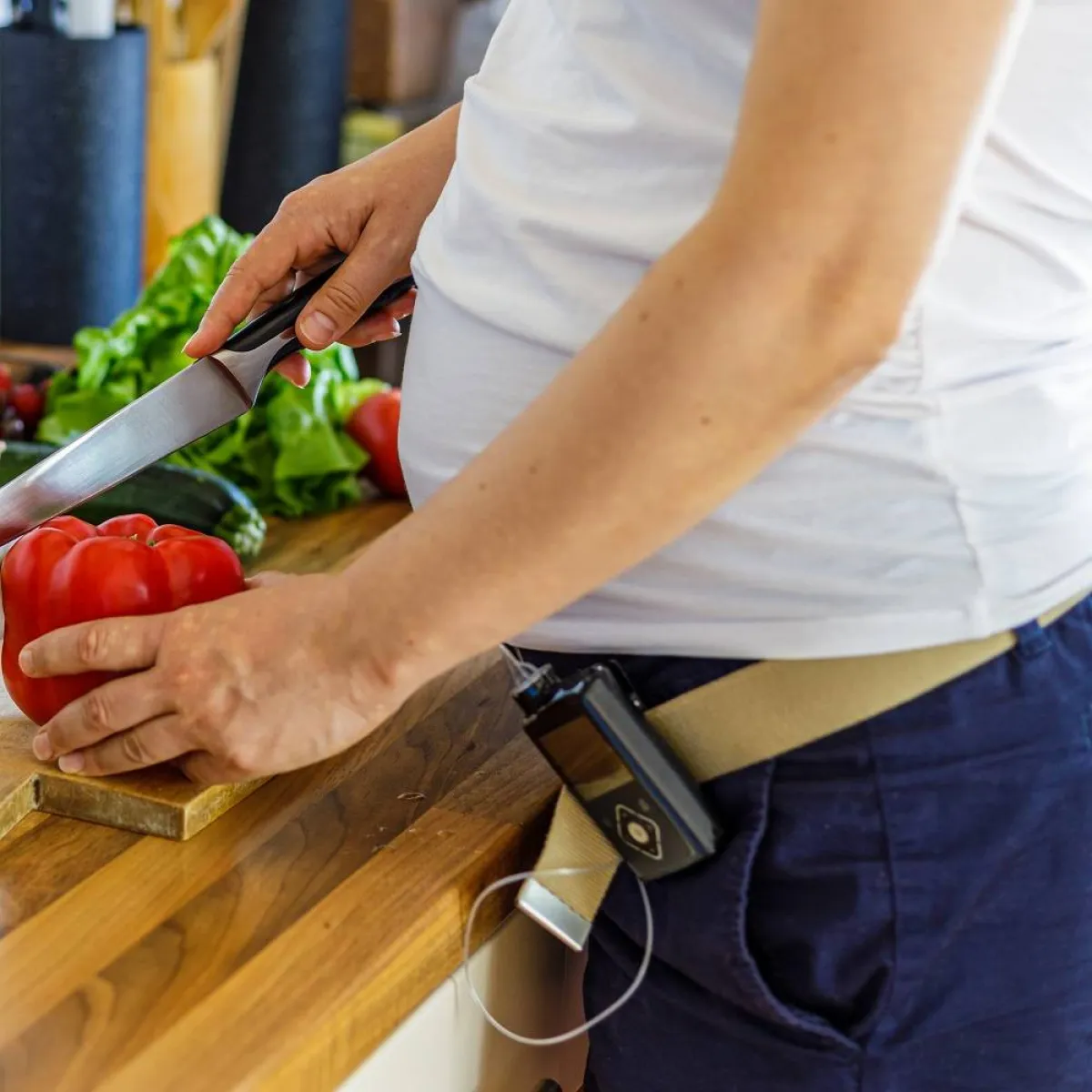 حامل تعاني من ارتفاع سكر الحمل