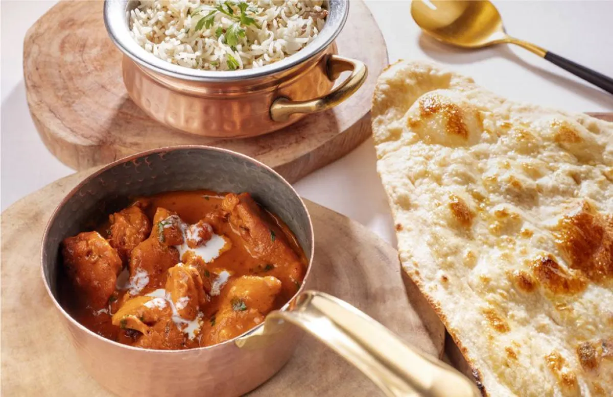 دجاج بالزبدة، طبق هندي يعدّه مطعم المنتجع