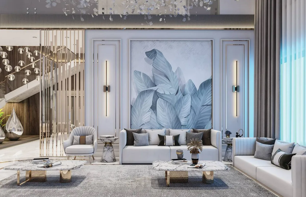 اللوحة قادرة على إخفاء عيوب الجدران