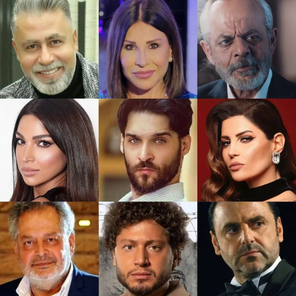 نجوم العمل- الصورة من المكتب الاعلامي للشركة المنتجة